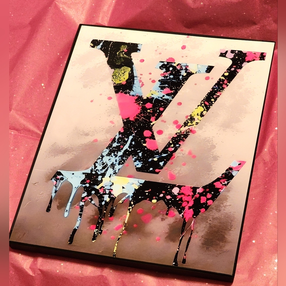 Louis Vuitton 8 1/2"x11" Framed Wall Art
